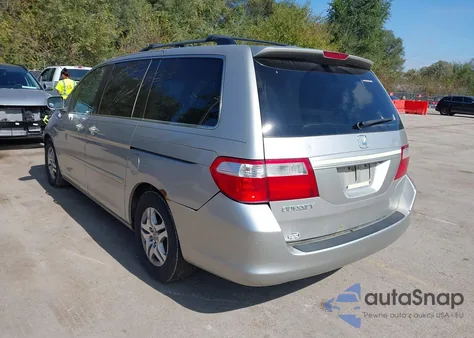 2007 Honda Odyssey Ex-L z USA, uszkodzony, nr VIN 5FNRL38727B405449